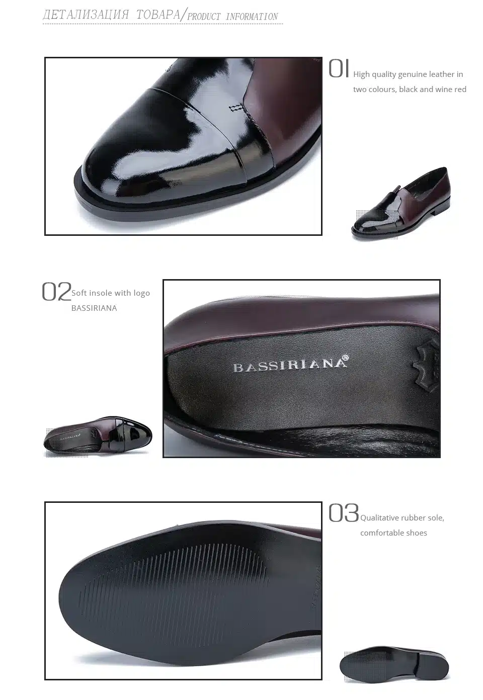 BASSIRIANA 2017 New Pumps Casual genuine leather shoes woman round toe Spring/Autumn Classics slip-on 35-40 size Free shipping 4