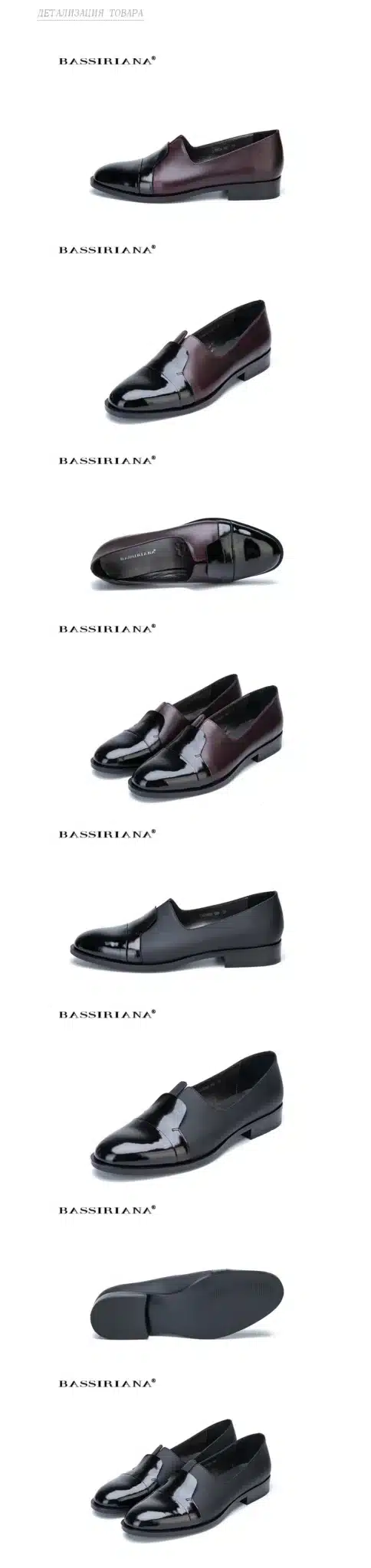 BASSIRIANA 2017 New Pumps Casual genuine leather shoes woman round toe Spring/Autumn Classics slip-on 35-40 size Free shipping 5