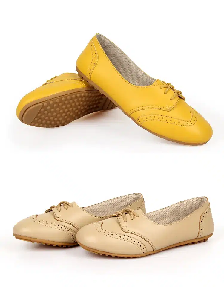 Shoes Women 2017 Top Quality Women's Loafers Lace-Up Female Flats Shoe Ladies Casual Driving Shoes Low Heel Nurse Boat Footwear 20