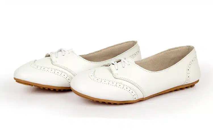 Shoes Women 2017 Top Quality Women's Loafers Lace-Up Female Flats Shoe Ladies Casual Driving Shoes Low Heel Nurse Boat Footwear 23