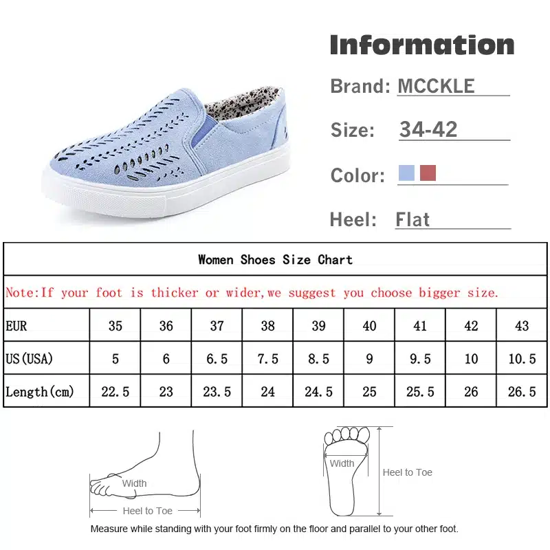 MCCKLE 2018 Women's Vulcanize Cut-outs Flat Brand Slip-on Platform Elastic Band Ladies Style Loafers Flock Woman Female Shoes 11