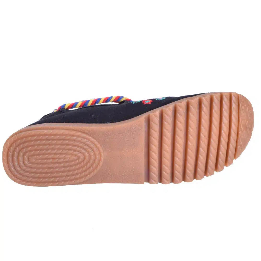 Women Flats Canvas Shoes Floral Embroidered Ladies Comfortable Cotton Platforms Zapato Mujer Unique Strap Ballet Woman 16