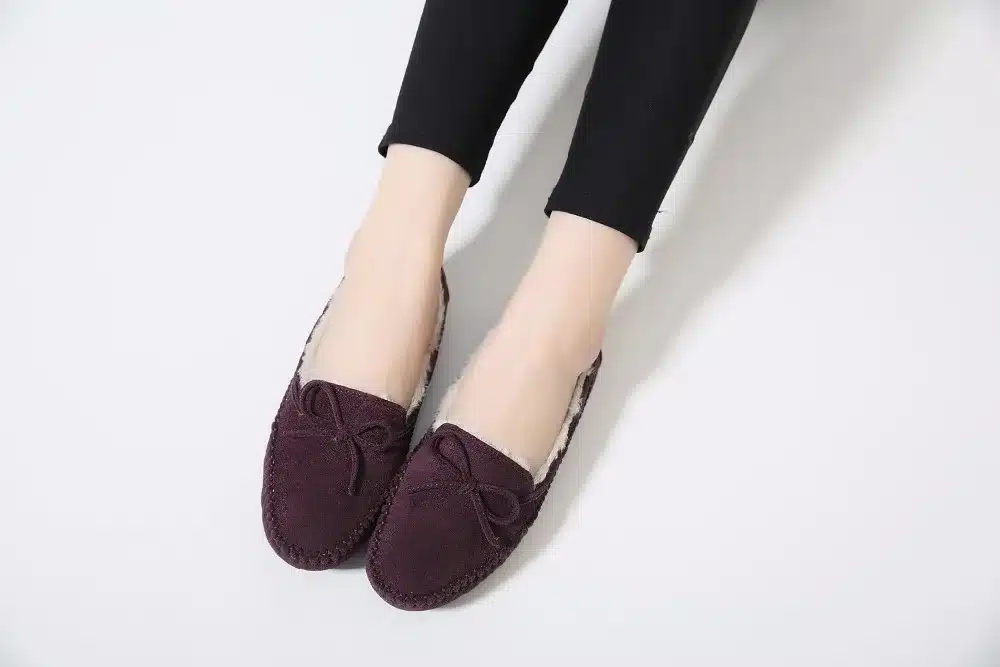 DongCiTaCi Autumn Winter Warm Women Casual Flat Heels Shoes Woman Fashion Bow-tie Loafers Lazy Student Boats Slip On Shoes 15
