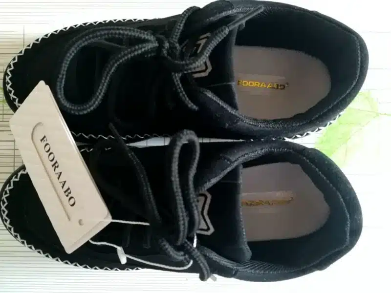 Fooraabo 2017 Spring Women Flat Platform Shoes Solid Comfortable Women Casual Shoes New Fashion Lace Up Ladies Shoes Espadrilles 2