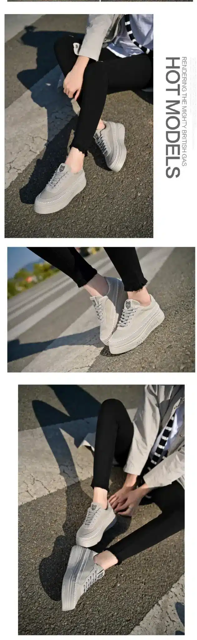 Fooraabo 2017 Spring Women Flat Platform Shoes Solid Comfortable Women Casual Shoes New Fashion Lace Up Ladies Shoes Espadrilles 5