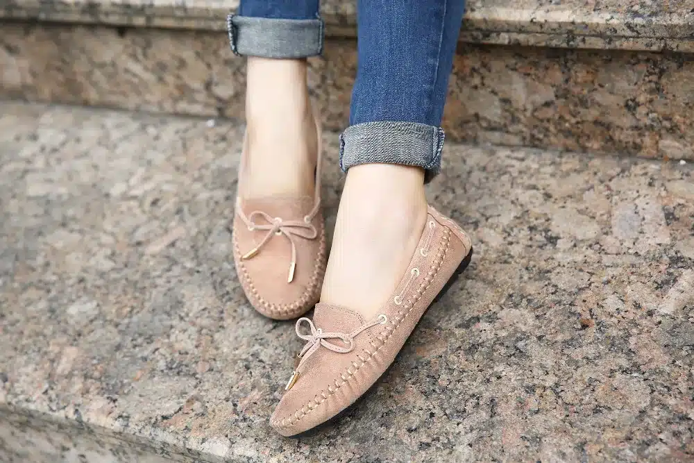 SIKETU Spring Autumn Women Casual Flat Heels Shoes Woman Fashion Bow-tie Loafers Lazy Student Boats Shoes Plus Size 35-44 16