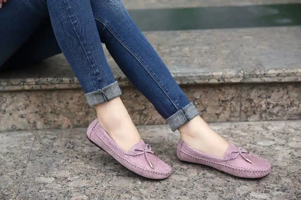 SIKETU Spring Autumn Women Casual Flat Heels Shoes Woman Fashion Bow-tie Loafers Lazy Student Boats Shoes Plus Size 35-44 18