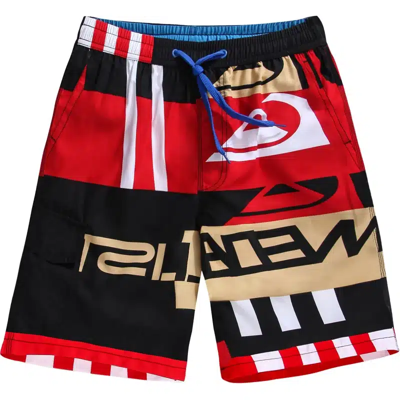 IEMUH Big Size Mens Shorts Surf Board Shorts Summer Sport Beach Homme Bermuda Short Pants Quick Dry Silver Boardshorts Plus Size 13