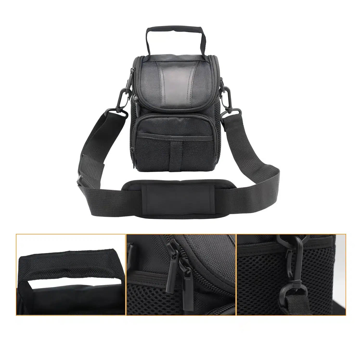 fosoto DSLR Camera Bag Case For Nikon D3400 D5500 D5300 D5200 D5100 D5000 D3200 for Canon EOS 750D 1100D 1200D 700D 600D 550D 4