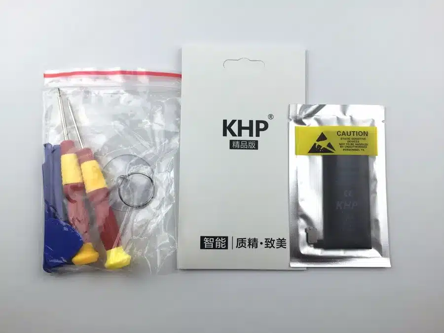 2017 New 100% Original KHP Phone Battery For iphone 4 Real Capacity 1420mAh With Machine Tools Kit Mobile Batteries 0 cycle 17