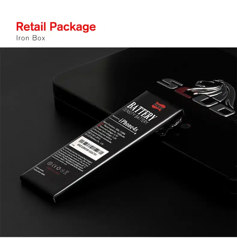 2017 New Original SCUD Phone Battery For iphone 4s Real Capacity 1430mAh With Tools Kit Replacement Mobile Batteries 6