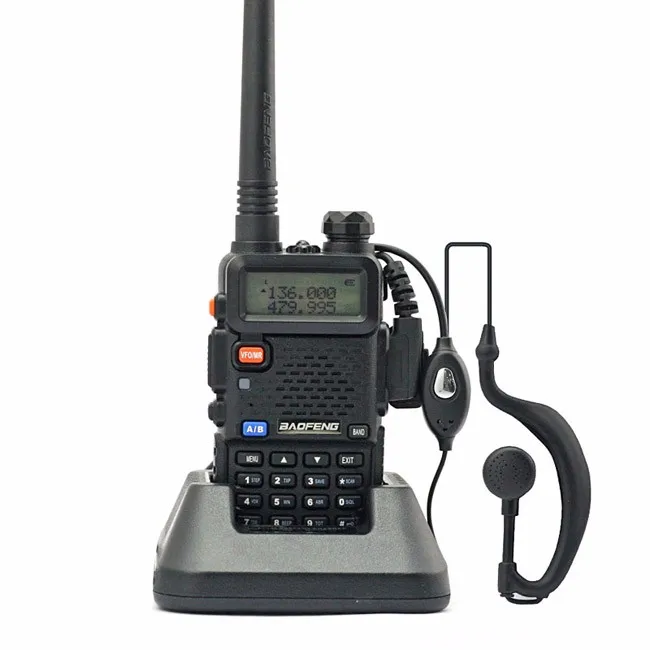 2Pcs BaoFeng UV-5R Walkie Talkie VHF/UHF 136-174Mhz&400-520Mhz Dual Band Two Way Radio Baofeng uv 5r Portable Walkie Talkie 7