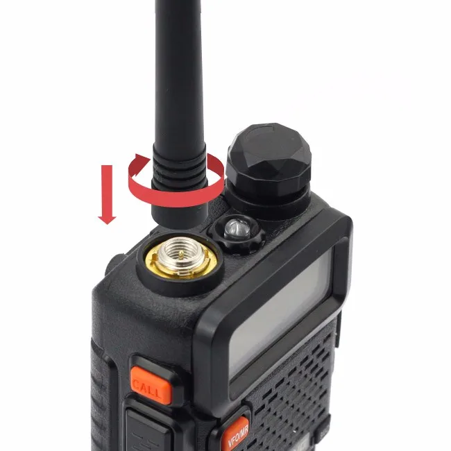 2Pcs BaoFeng UV-5R Walkie Talkie VHF/UHF 136-174Mhz&400-520Mhz Dual Band Two Way Radio Baofeng uv 5r Portable Walkie Talkie 9