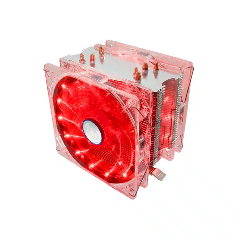 ALSEYE EDDY-120R CPU Cooler 4 Heatpipes TDP 220W Dual PWM 4pin 120mm LED Fan Radiator Cooler for LGA 775/115x/AM2/AM3/AM4 11