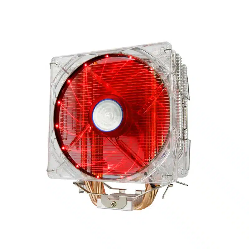 ALSEYE EDDY-120R CPU Cooler 4 Heatpipes TDP 220W Dual PWM 4pin 120mm LED Fan Radiator Cooler for LGA 775/115x/AM2/AM3/AM4 12
