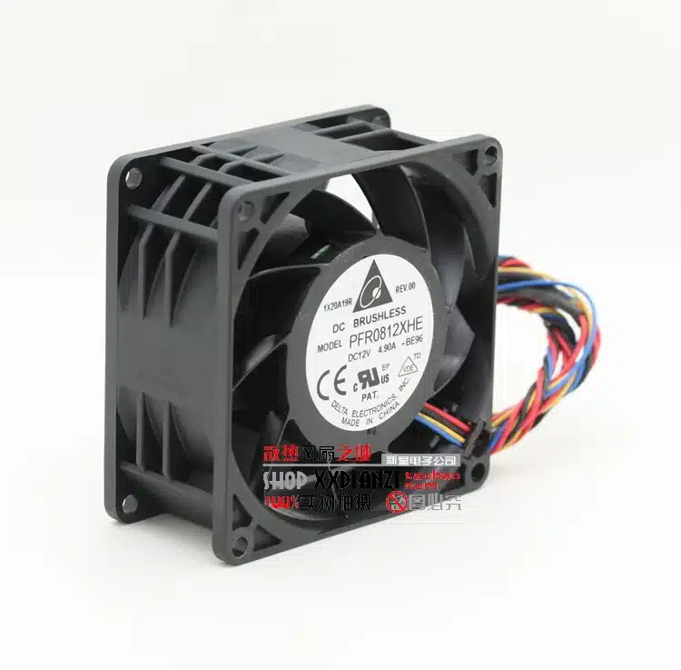 Delta Original 8038 dc12v 8cm super car booster violent fan 4.9A PFR0812XHE 13000 80*80*38mm 2