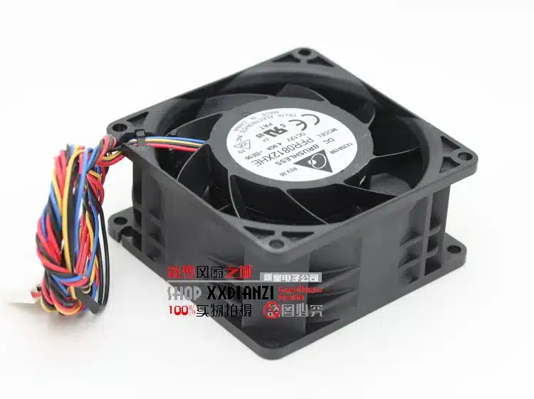 Delta Original 8038 dc12v 8cm super car booster violent fan 4.9A PFR0812XHE 13000 80*80*38mm 5