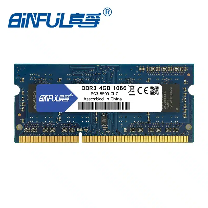 Binful DDR3 4gb 1333/1066/1600MHZ PC3-10600 8500 12800 ram for laptop computer notebook Memory Memoria sodimm Lifetime Warranty 7