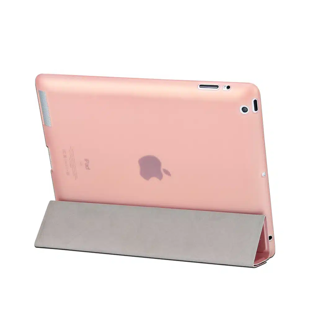 Case For iPad 2 3 4,GOLP Utra Slim PU Leather Covers Multi Folding Magentic Cover Translucent TPU Back Smart Case for iPad 2 3 4 21