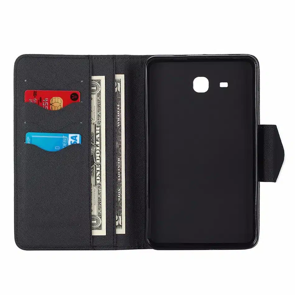 2016 Tab a6 7.0 Case For Samsung Galaxy Tab A 7.0 T280 T285 SM-T280 Case Cover Tablet Fashion Painted Flip Leather Funda Shell 10