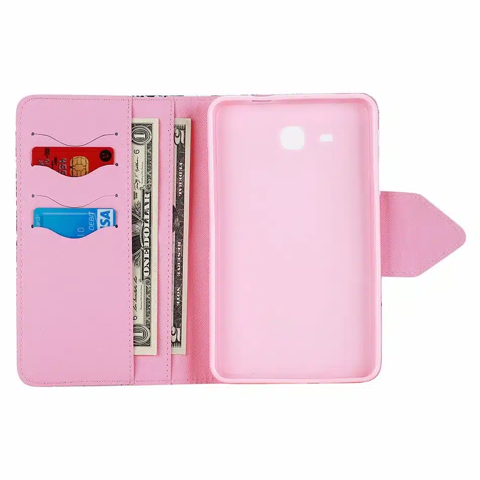 2016 Tab a6 7.0 Case For Samsung Galaxy Tab A 7.0 T280 T285 SM-T280 Case Cover Tablet Fashion Painted Flip Leather Funda Shell 16