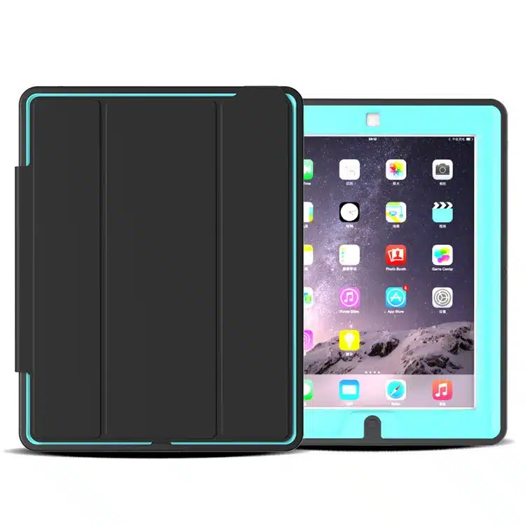 Case For apple ipad 4 Kids Safe Shockproof TPU Stand Cover for ipad 2/3/4 tablet 360 full protection 30
