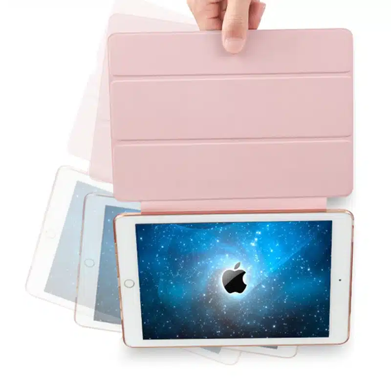 Cover Case for Apple iPad Mini 1/2/3 TPU Silicone Back Cover for iPad Mini 4 Flip Stand Protect Tablet Case Capa Para+Film +Pen 2