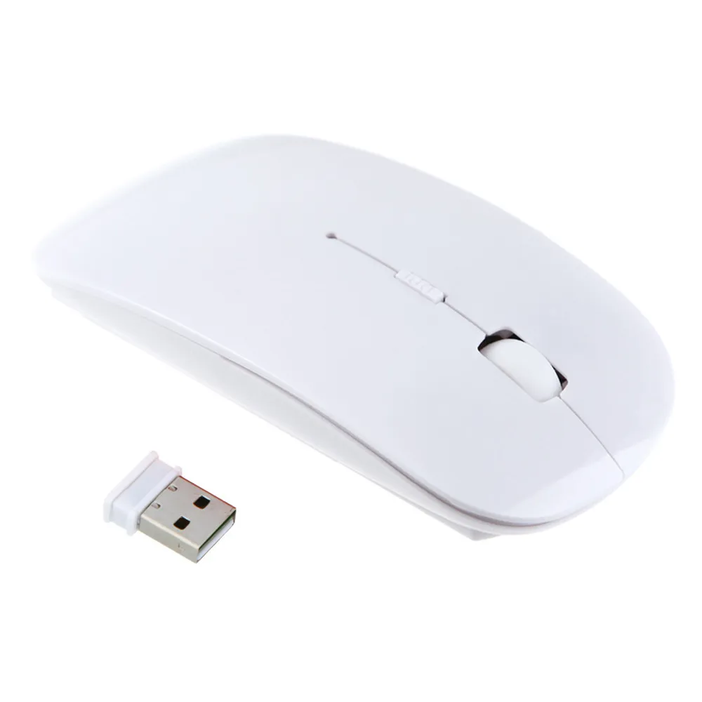 1600 DPI USB Optical Wireless Computer Mouse 2.4G Receiver Super Slim Mouse For PC Laptop Desktop Souris Sans Fil 14