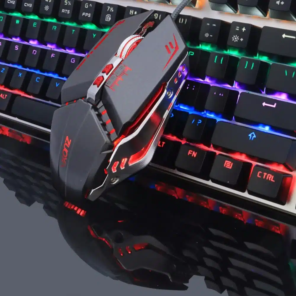 ZUOYA Professional gamer Gaming Mouse 8D 3200DPI Adjustable Wired Optical LED Computer Mice USB Cable Mouse for laptop PC 19