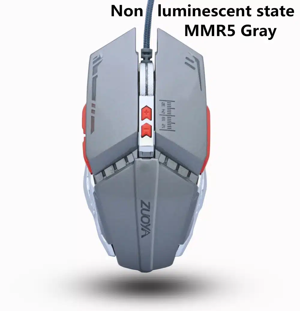 ZUOYA Professional gamer Gaming Mouse 8D 3200DPI Adjustable Wired Optical LED Computer Mice USB Cable Mouse for laptop PC 24