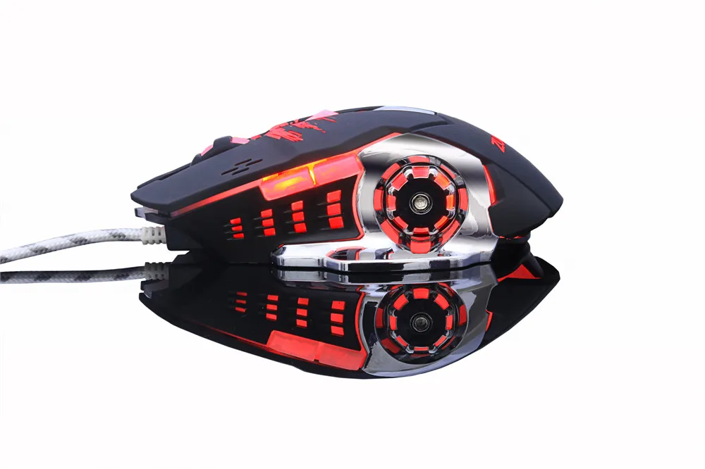 ZUOYA Professional gamer Gaming Mouse 8D 3200DPI Adjustable Wired Optical LED Computer Mice USB Cable Mouse for laptop PC 27