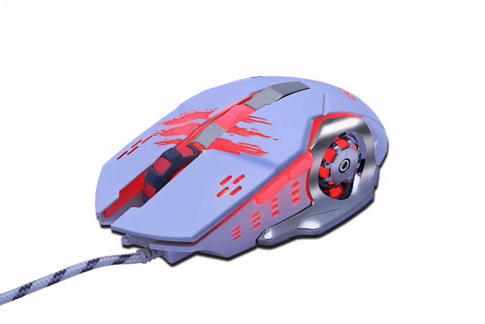 ZUOYA Professional gamer Gaming Mouse 8D 3200DPI Adjustable Wired Optical LED Computer Mice USB Cable Mouse for laptop PC 30