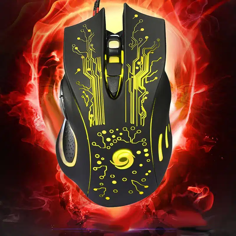 Promotion 6D USB Wired Gaming Mouse 3200DPI LED Optical Ergonomics 6 Buttons Game Pro Gamer Computer Mice for PC Laptop Gamer 16