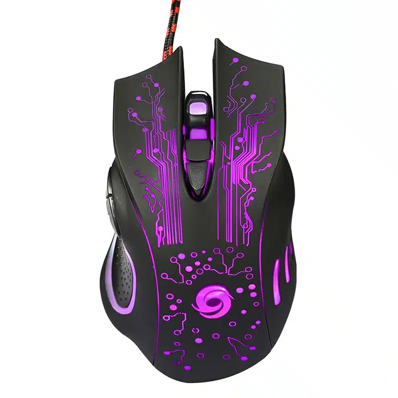 Promotion 6D USB Wired Gaming Mouse 3200DPI LED Optical Ergonomics 6 Buttons Game Pro Gamer Computer Mice for PC Laptop Gamer 19