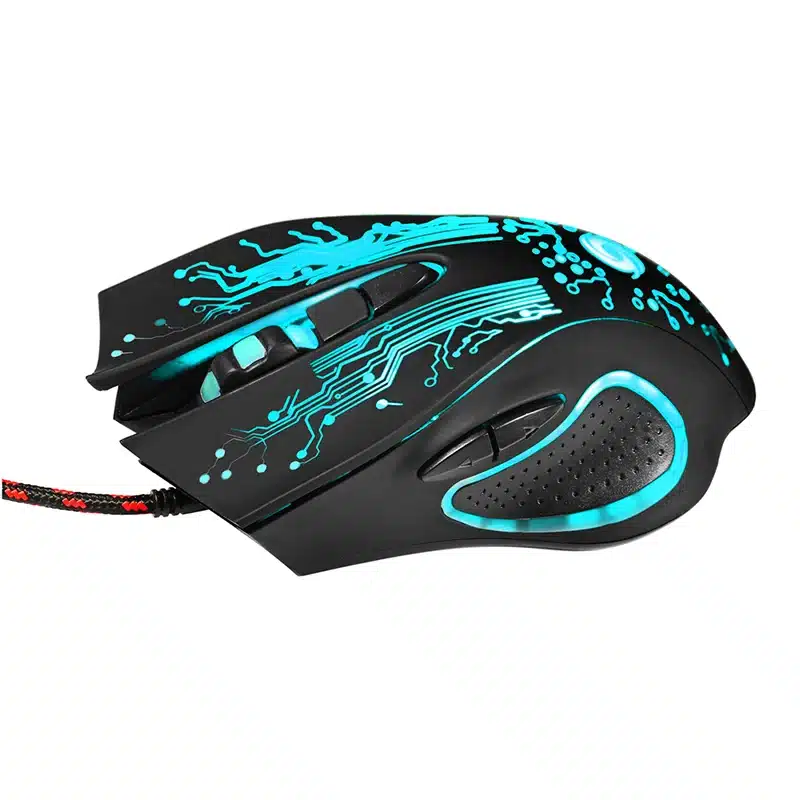 Promotion 6D USB Wired Gaming Mouse 3200DPI LED Optical Ergonomics 6 Buttons Game Pro Gamer Computer Mice for PC Laptop Gamer 20