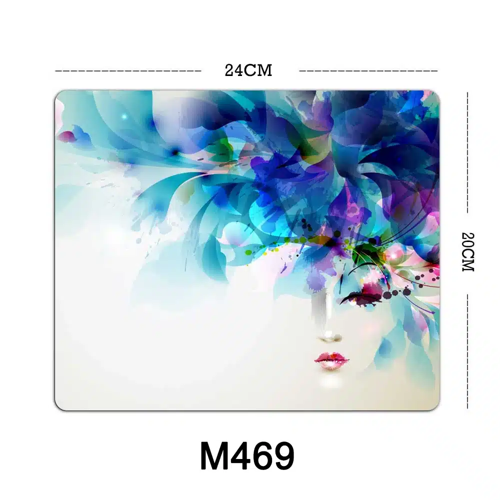 Good Use Small Mouse Pad for Game Playing Lover Rubber Mouse Mat Beautiful Butterfly & Blackboard 8