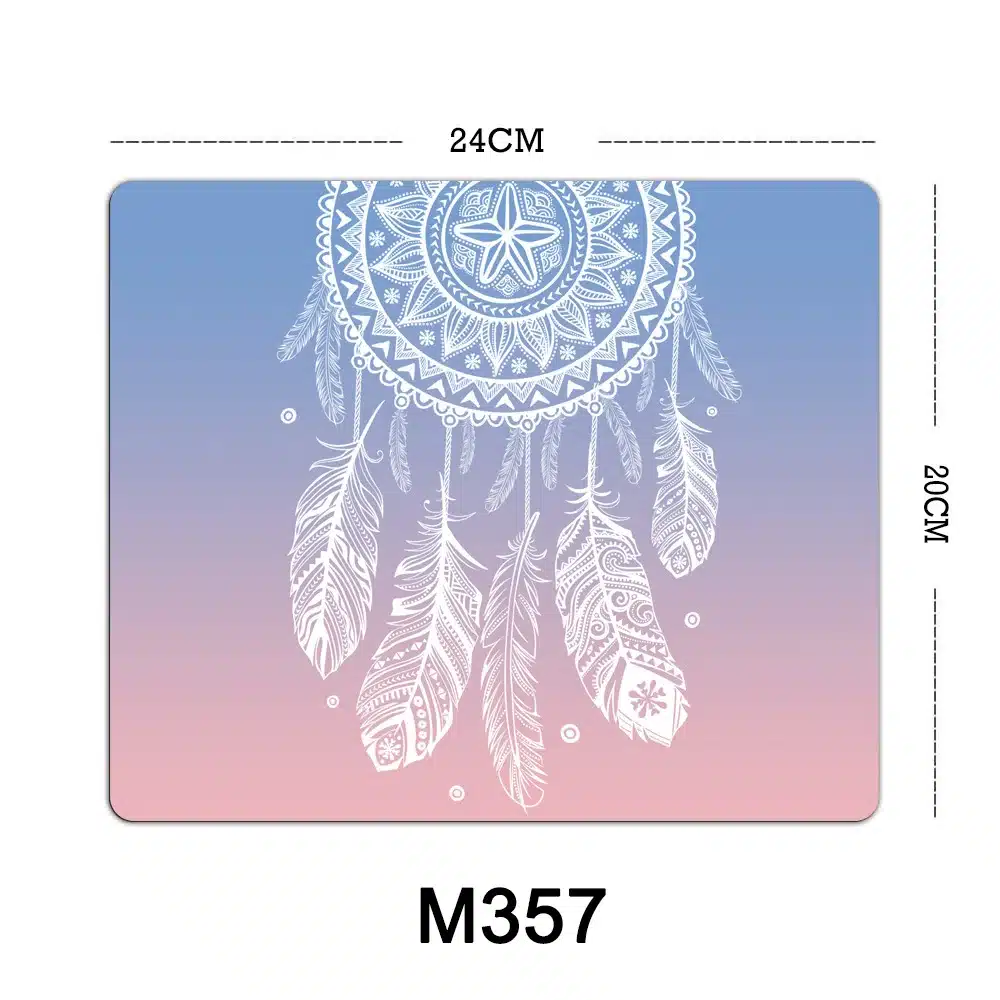 Good Use Small Mouse Pad for Game Playing Lover Rubber Mouse Mat Beautiful Butterfly & Blackboard 11