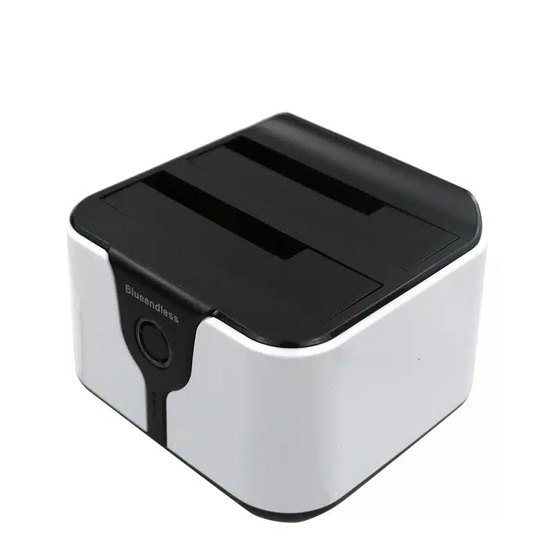 blueendless 2-Bay SATA hdd docking station 3.5" 2.5 USB3.0 dual bay hdd ssd clone duplicator dock station sata storage enclosure 18