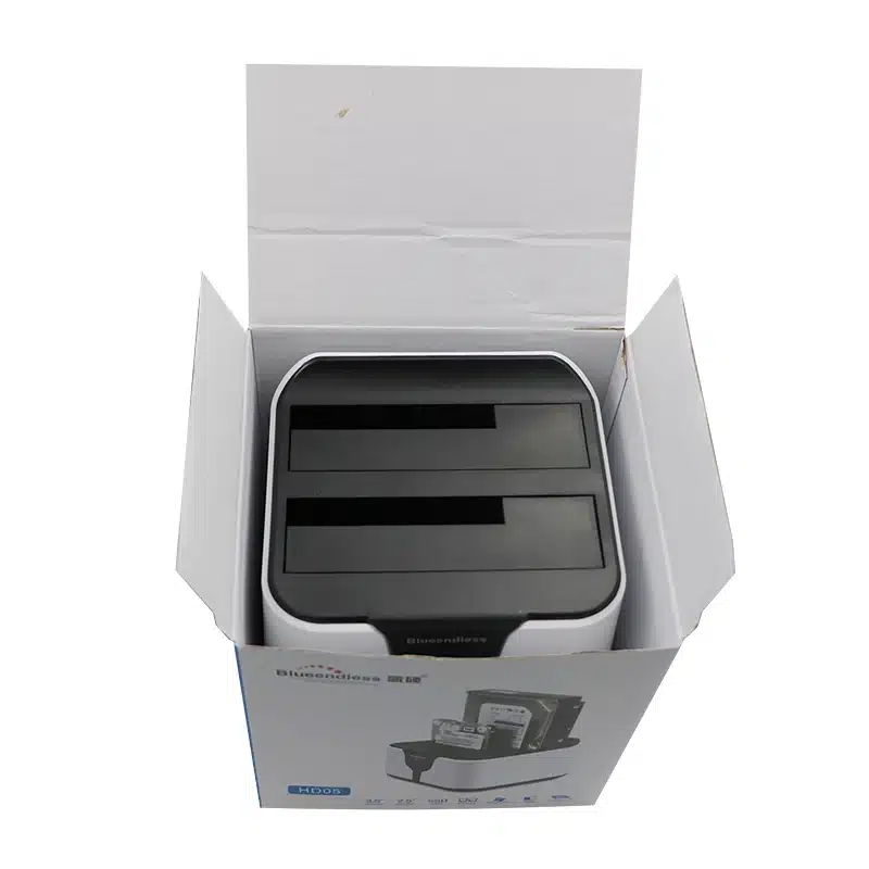 send from RU 2 bay 3.5'' 2.5'' hdd ssd enclosure sata hard disk box usb 3.0 clone copy function hdd docking station support 6TB 16