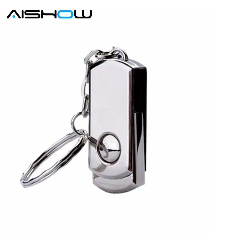Quality Flash card Rotating metal usb flash drive 64GB 32gb stainless steel Usb disk pen drive 2tb 2.0 usb 10