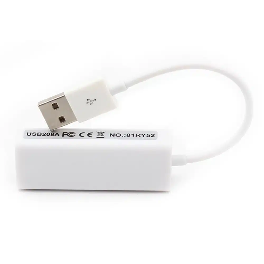 GOOJODOQ USB 2.0 to RJ45 Network Card Lan Adapter For Mac OS Tablet PC Win 7 8 10 XP 100Mbps High Quality RTL8152 IC 5