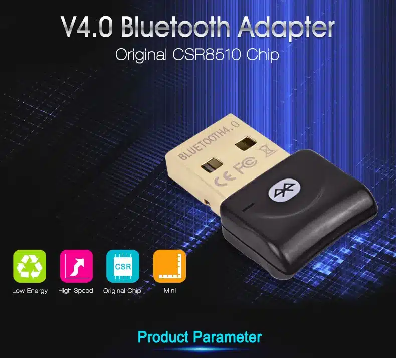 Micro USB Bluetooth Adapter CSR 4.0 Dual Mode Wireless Adaptador USB Dongle High Quality Bluetooth Computer Receiver Transmitter 9