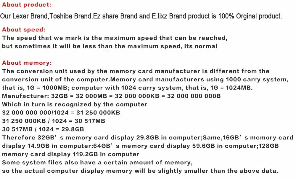 Original Lexar 95MB/s 633x 16Gb U1 SDHC SD Card 32GB 64GB 128GB 256GB SDXC U3 Class 10 Memory Card For 1080p 3D 4K video Camera 20