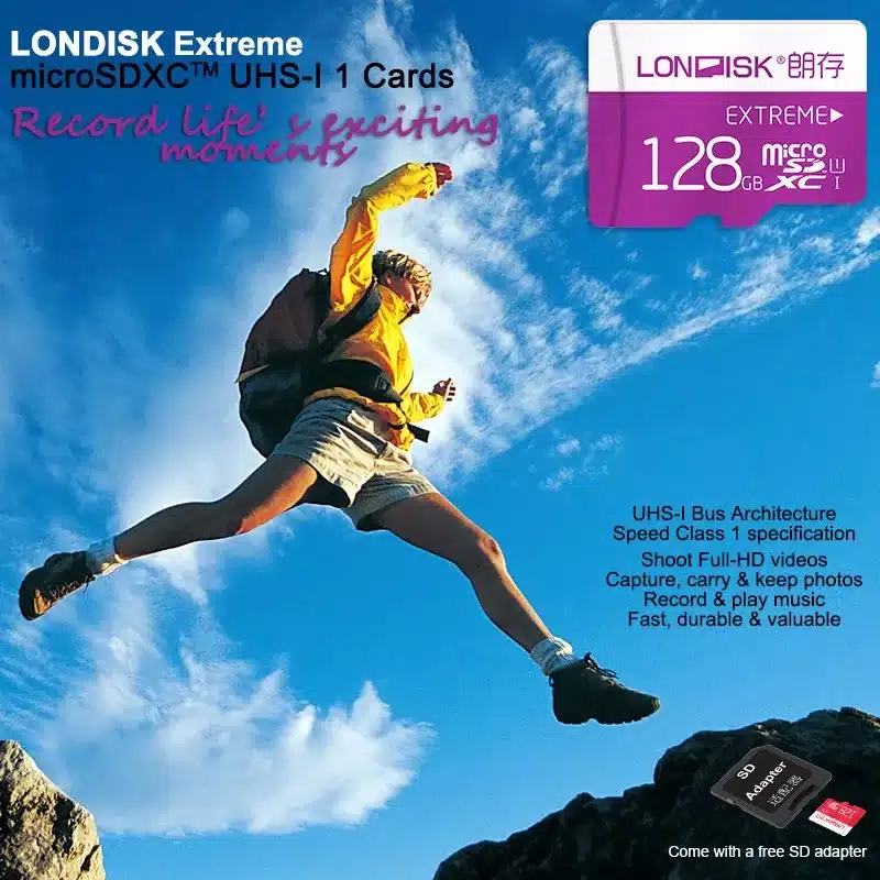 Londisk Memory Card Genuine Capacity Micro SD 16GB 8GB 32GB 64GB 128GB Class10 UHS-1 Micro SD Card For Cellphone Camera 7
