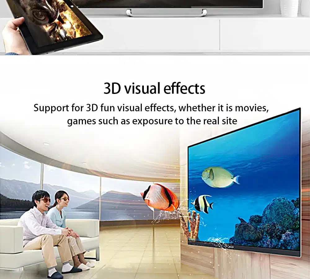 FSU Micro HDMI Male to HDMI D type Female Adapter Cable Convertor 1080P 10
