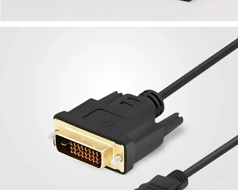 High speed HDMI to DVI 24+1 pin adapter Gold plated Male to male Cable For 1080P HD HDTV HD PC XBOX 1m 1.8m 2m 3m 5m 14