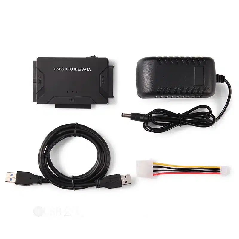 USB 3.0 to SATA IDE ATA Data Adapter 3 in 1 for PC Laptop 2.5" 3.5" HDD Hard Disk Driver With Power 16