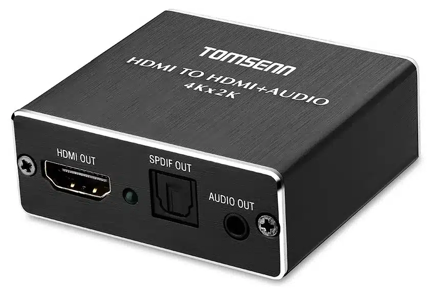 Hdmi audio extractor HDMI to HDMI and Optical TOSLINK SPDIF + 3.5mm Stereo Audio Extractor Converter HDMI Audio Splitter Adapter 1