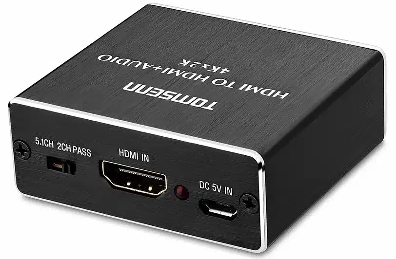 Hdmi audio extractor HDMI to HDMI and Optical TOSLINK SPDIF + 3.5mm Stereo Audio Extractor Converter HDMI Audio Splitter Adapter 2
