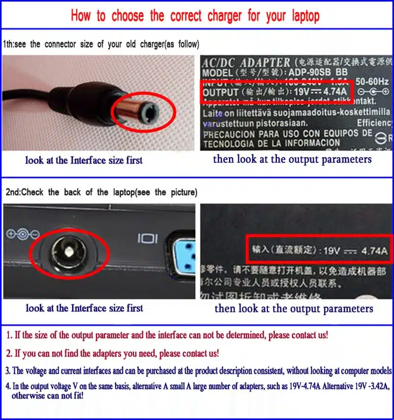 14V 4A 56W AC Power Laptop Adapter For sumsang LCD SyncMaster Monitor S24A350H B2770 P2770H P2370H Notebook Power Supply 23